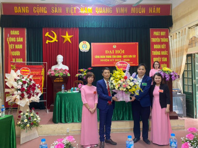 Đại hội Công đoàn Trung tâm GDNN-GDTX Sơn Tây, nhiệm kỳ 2023-2028 thành công tốt đẹp