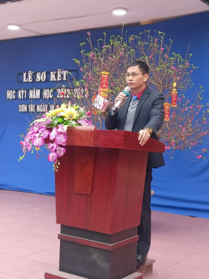LỄ SƠ KẾT HỌC KỲ I NĂM HỌC 2022-2023